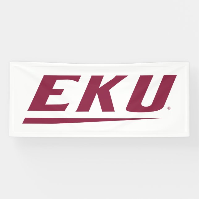 Banderoles Université du Kentucky oriental | EKU (Horizontal)