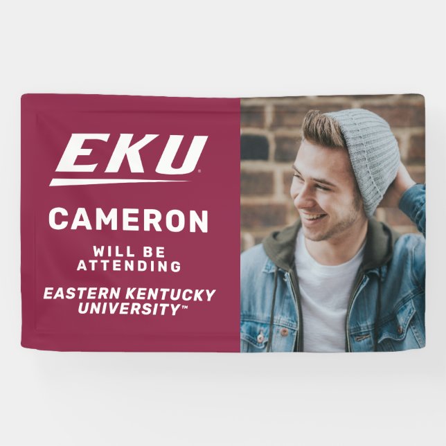 Banderoles Université du Kentucky oriental | EKU (Horizontal)