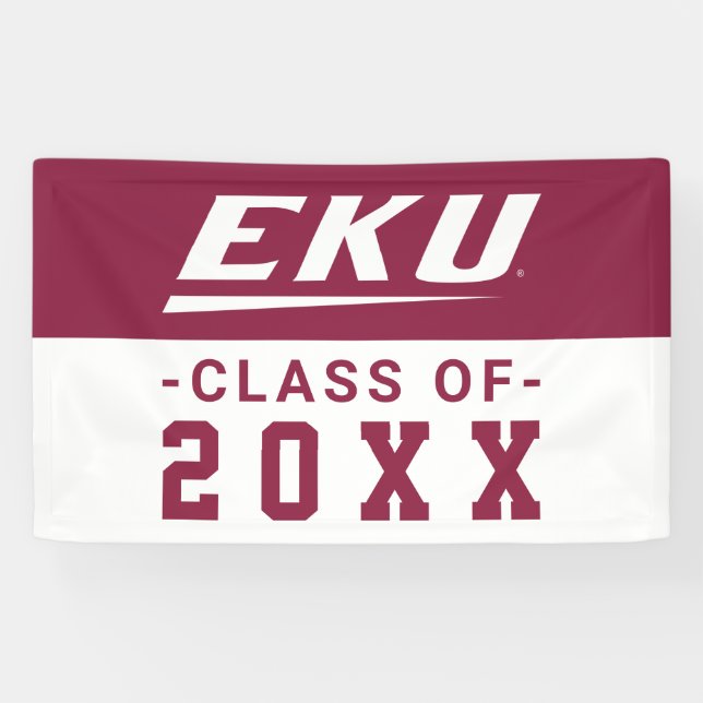 Banderoles Université du Kentucky oriental | EKU (Horizontal)