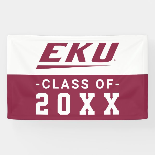 Banderoles Université du Kentucky oriental | EKU (Horizontal)