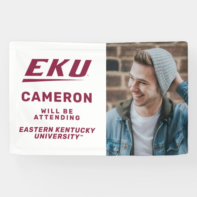 Banderoles Université du Kentucky oriental | EKU (Horizontal)