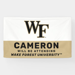 Banderoles Université Wake Forest   WF