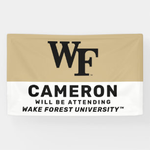Banderoles Université Wake Forest   WF