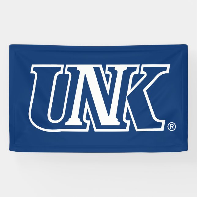 Banderoles UNK| Université du Nebraska à Kearney (Horizontal)
