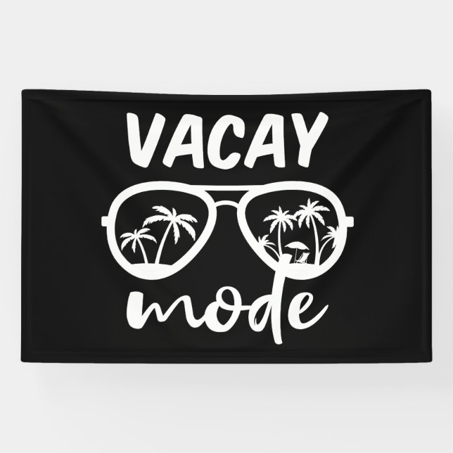 Banderoles Vacay Mode II - Vacances en famille (Horizontal)