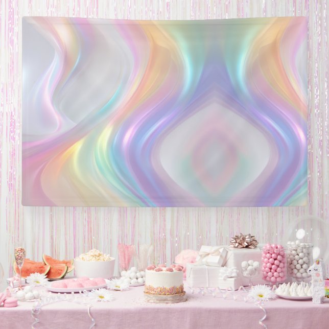 Banderoles Vagues de Lumière (Fête)