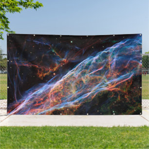 Banderoles Veil Nebula Supernova Reste Télescope Hubble