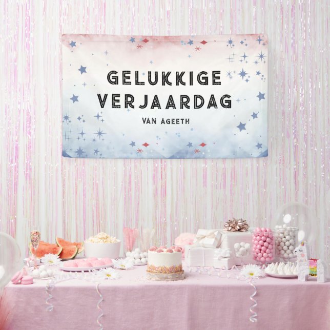 Banderoles verjaardag (Fête)