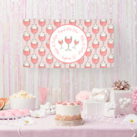 Verre rose Rosé Blush Mariage Fête des mariées