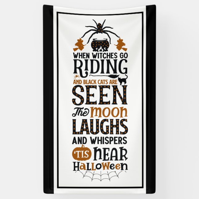 Banderoles Vers Halloween (Vertical)