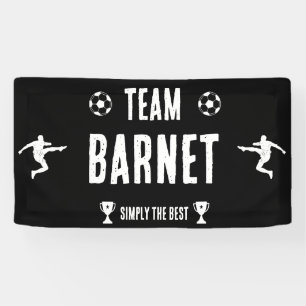 Banderoles Vêtements de football de football