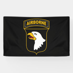 Banderoles Vétéran militaire de la 101e division aéroportée