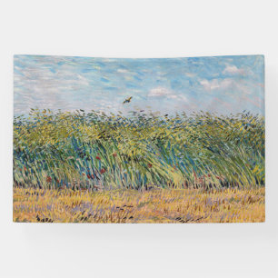 Banderoles Vincent van Gogh - Champ de blé avec une lark