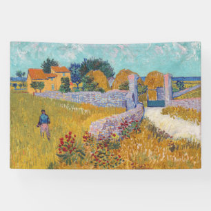 Banderoles Vincent van Gogh - Ferme en Provence