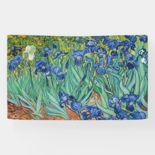 Banderoles Vincent Van Gogh - Iris (Horizontal)