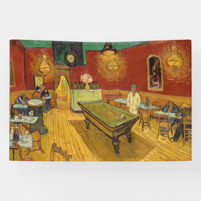 Banderoles Vincent van Gogh - Le Night Café (Horizontal)