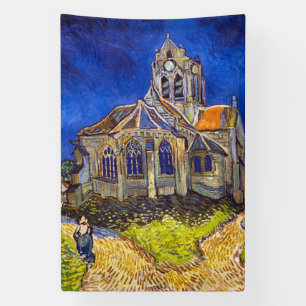 Banderoles Vincent van Gogh - L'église d'Auvers