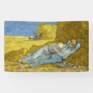 Banderoles Vincent Van Gogh - Midi, repos du travail / La Sie