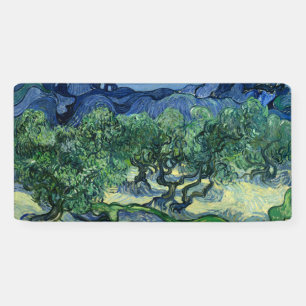Banderoles Vincent Van Gogh Oliviers Paysage Montagneux