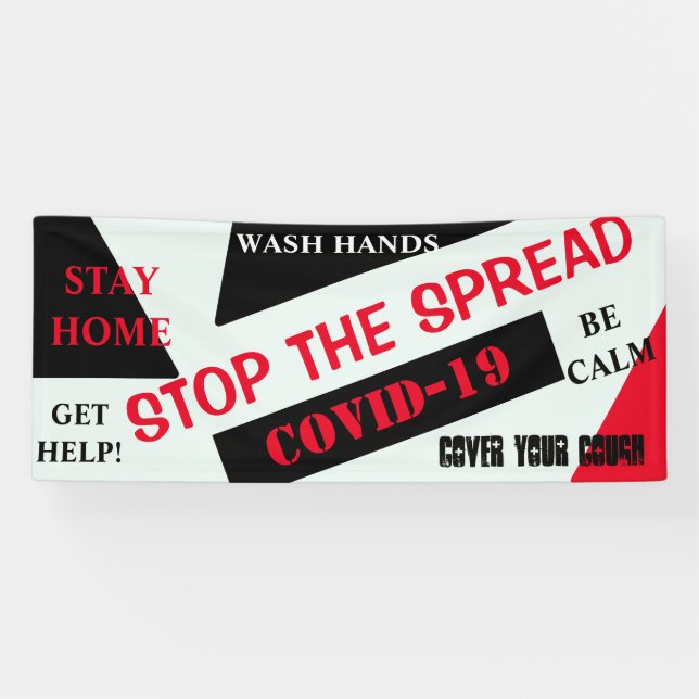 BANDEROLES VIRUS CORONA (Horizontal)
