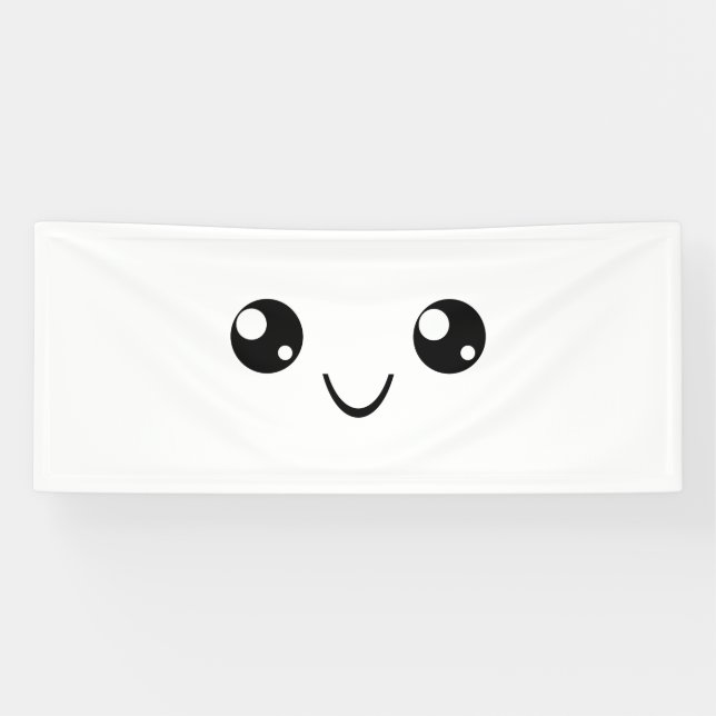 Banderoles Visage souriant (Horizontal)