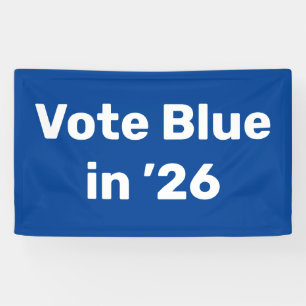 Banderoles Vote Blue en 2026