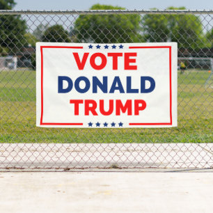 Banderoles Vote Donald Trump 2024