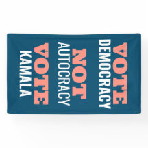 Vote Kamala pas l'autocratie Customisée