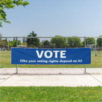 Votez comme votre droit de vote dépend