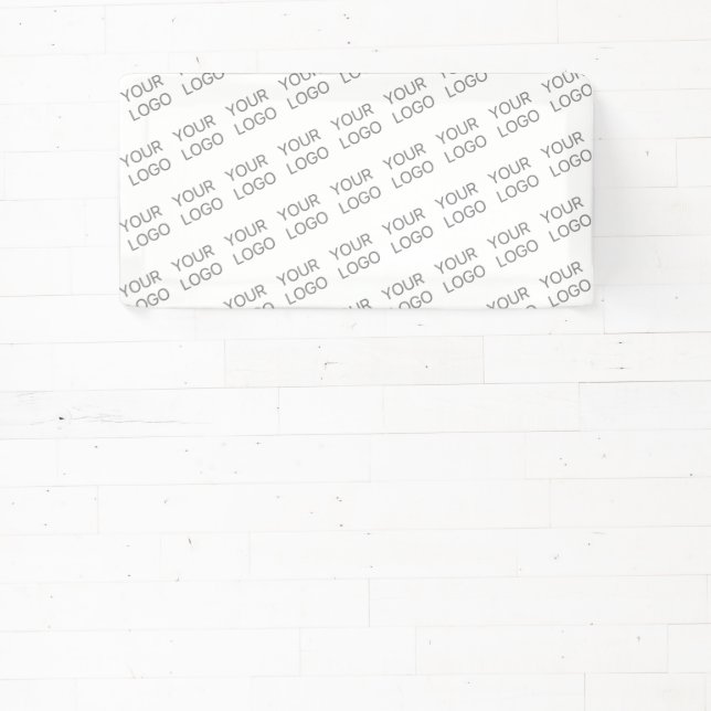 Banderoles Votre image/logo éclairé automatiquement + Motif (Insitu)