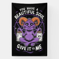 Vous avez une belle âme satanique Baphomet 