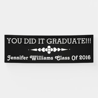 Banderoles Vous L'Avez Fait Diplômé