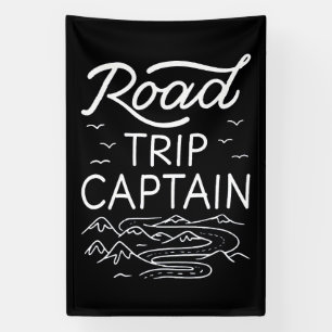 Banderoles Voyage sur route Capitaine I