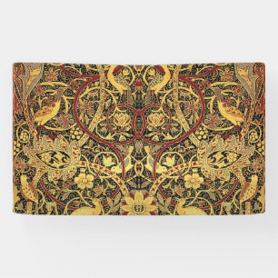 Banderoles William Morris Bullerswood Tapisserie Faux