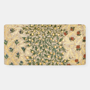 Banderoles William Morris Floral Fruit Jardin Fleur Classique