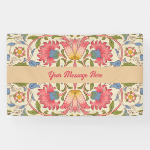 Banderoles William Morris Lodden papier peint à fleurs floral