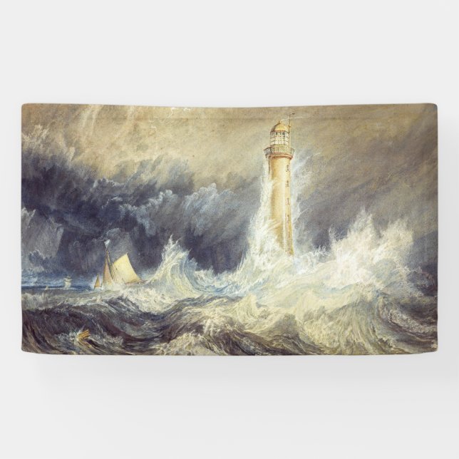 Banderoles William Turner - Phare de Bell Rock (Horizontal)
