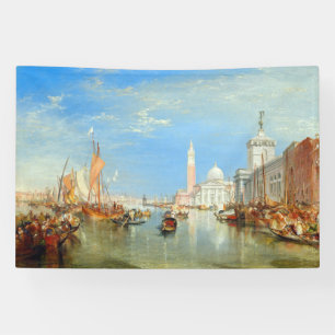 Banderoles William Turner - Venise, la Dogana et San Giorgio