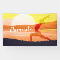 Yoga Instructeur Sun Salutation Crescent Moon Pose