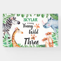Young Wild et Three Safari Animal 3ème anniversair