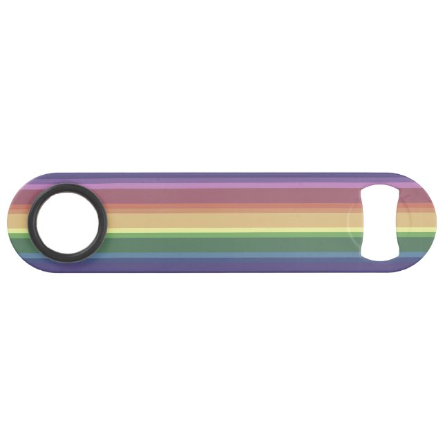 Bandes arc-en-ciel coupées (Dos Horizontal)