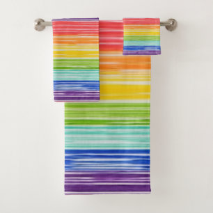 Bandes arc-en-ciel inondées