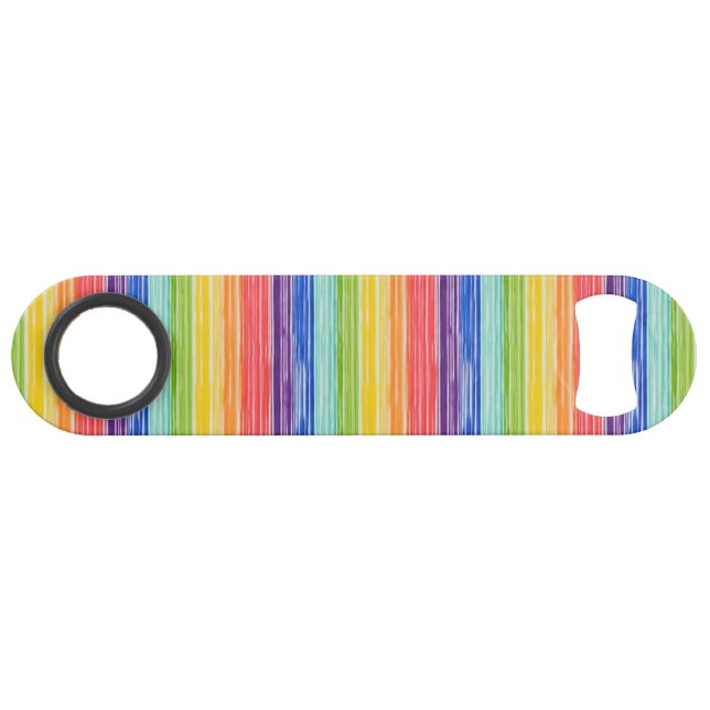 Bandes arc-en-ciel inondées (Dos Horizontal)
