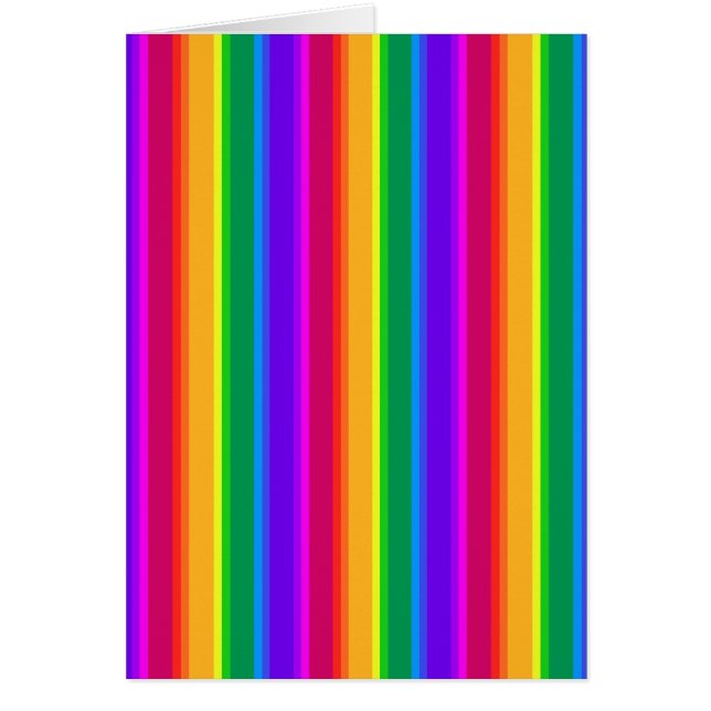 Bandes arc-en-ciel irrégulières (Devant)
