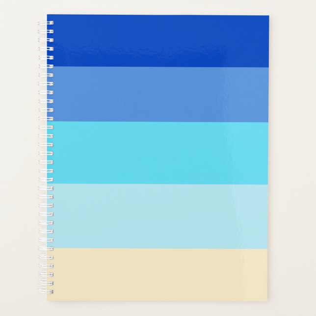 Bandes aux couleurs de l'océan (Devant)