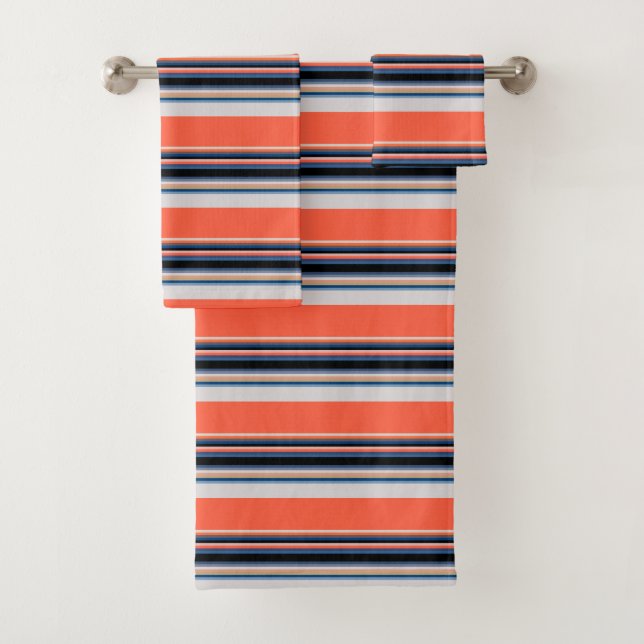 Bandes bleues orange (En situation)