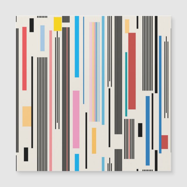 Bandes colorées : Mélange Motif graphique (Devant)