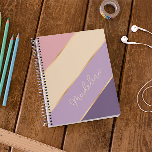 Bandes d'art en or rose violet violet personnalisé
