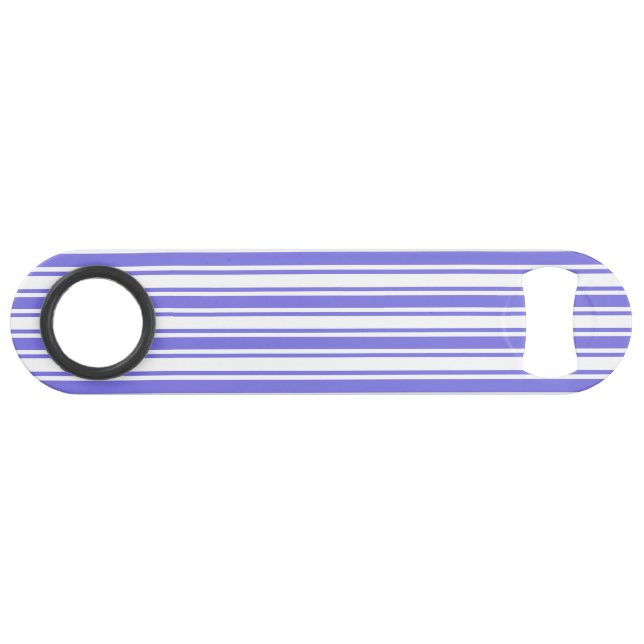 Bandes de bonbons bleu et blanc (Devant (Horizontal))