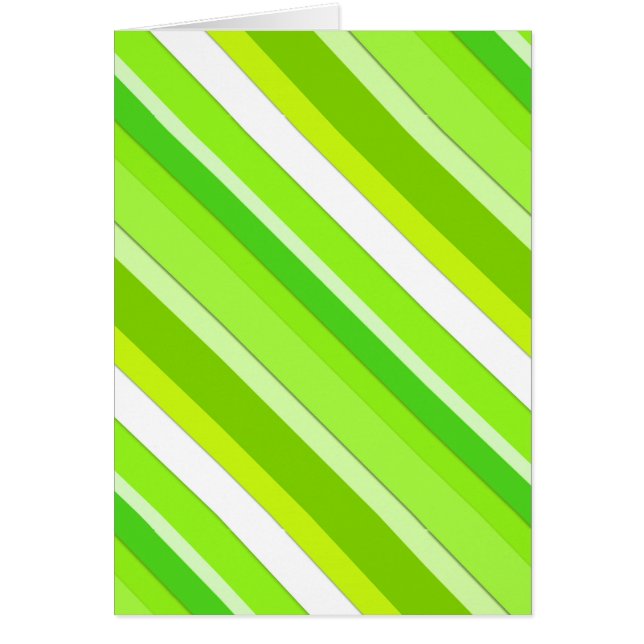 Bandes de bonbons en couches - vert citron et blan (Devant)